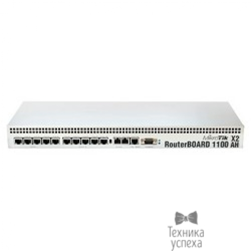 Mikrotik MikroTik RB1100AHx2 Routerboard Маршрутизатор 13UTP 10/100/1000Mbps + RS-232, dual core 5801746