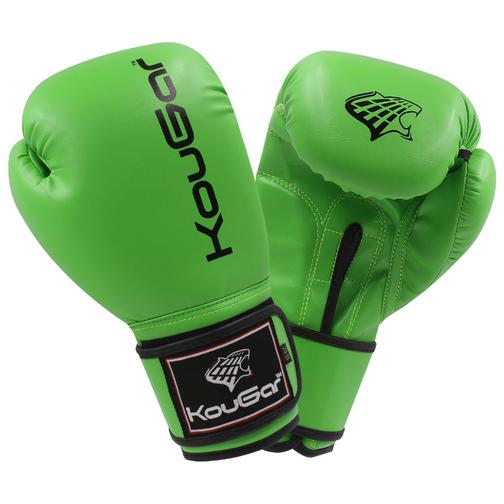 Перчатки боксерские Kougar Ko500-8, 8oz, зеленый 42405790
