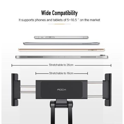 Универсальный держатель Rock Universal Adjustable Desktop Stand (Suspensible) 42190635 6
