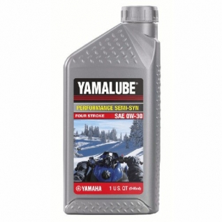 Масло для гидроциклов и снег-ов полусинт Yamalube Semisynthetic Oil 0W-30 0,946л (LUB00W30SS12)