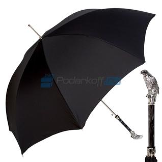 Зонт-трость "Ястреб", черный