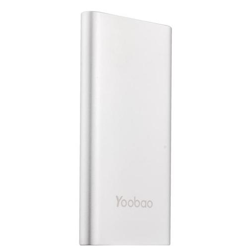 Аккумулятор внешний универсальный Yoobao Dual Inputs Lightning & microUSB YB-PL8 (USB выход: 5V 2.1A) Silver 8000 mAh ORIGINAL 42452958