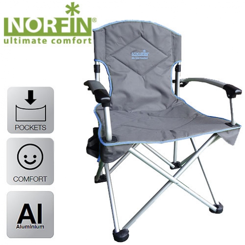 Кресло складное Norfin ORIVERSI NFL алюминиевое SALMO 37601024