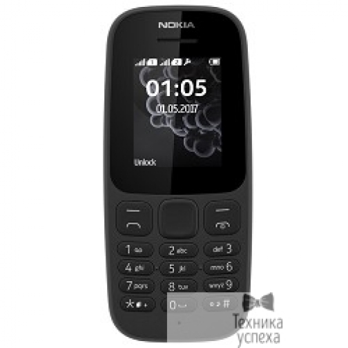 Nokia NOKIA 105 DS ТА-1034 BLACK (2017) A00028315 1.8