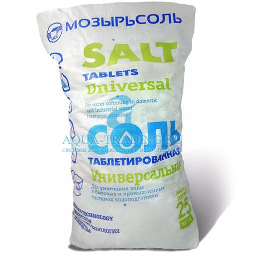 Соль таблетированная 25 кг Мозырьсоль 42654757 1