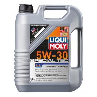 Моторное масло LIQUI MOLY Special Tec LL (Leichtlauf Special LL) 5W-30 5 литров