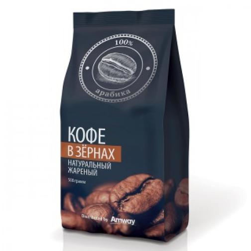 Amway Кофе в зернах, жареный, Арабика 100% 0,5 кг 38202996