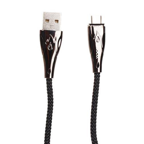 USB дата-кабель Hoco U75 Magnetic charging data cable for MicroUSB (1.2м) (3A) Черный 42532165