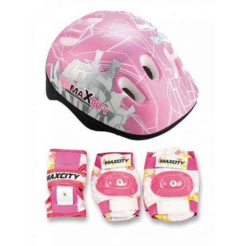 Набор защиты для детей MaxCity Baby City (розовый) 5999496