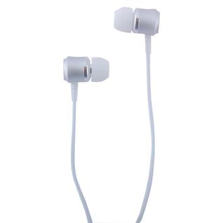 Наушники Hoco M46 Jewel sound universal Earphones with mic (1.2 м) с микрофоном Silver Серебристые