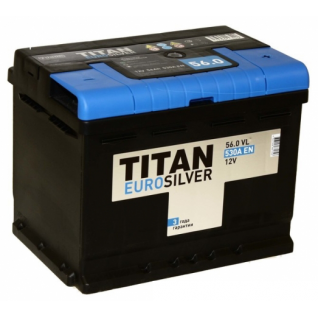 Аккумулятор легковой Titan Euro Silver 6СТ-56.1 56 Ач