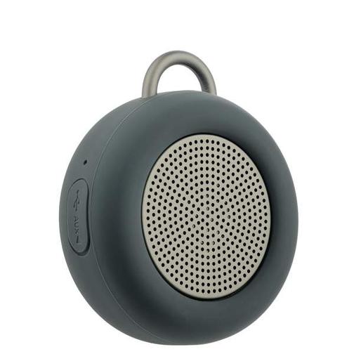 Портативная Bluetooth V4.1+EDR колонка Deppa D-42001 Speaker Active Solo (1x5W) AUX, IPX5 Серая 42534637