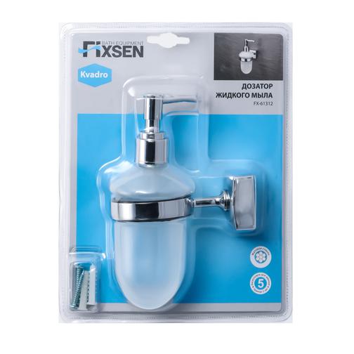 Дозатор жидкого мыла FIXSEN Kvadro (FX-61312) 42636079