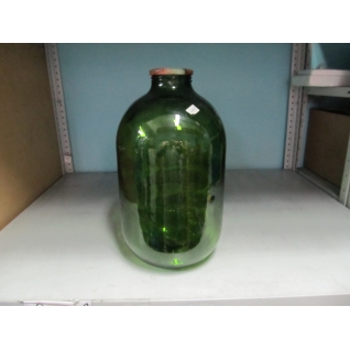 УЦЕНКА(арт-011) Банка 10 литров винная "Зелёная лоза" с винтовым горлом