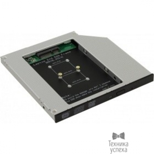 Orient ORIENT Адаптер UHD-2MSC9, для SSD mSATA для установки в SATA отсек оптического привода ноутбука 9.5 мм (30344) 8945257