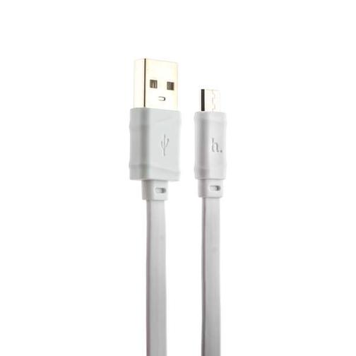 USB дата-кабель Hoco X5 Bamboo MicroUSB (1.0 м) Белый 42532680