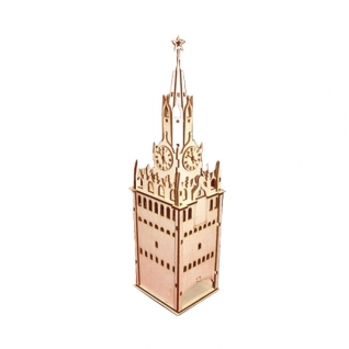 Сборная деревянная модель "Кремль" Полноцвет