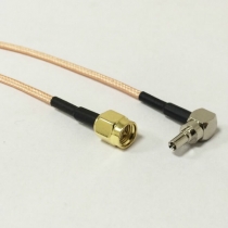 Пигтейл CRC9-SMA (male) - 15 см - кабельная сборка
