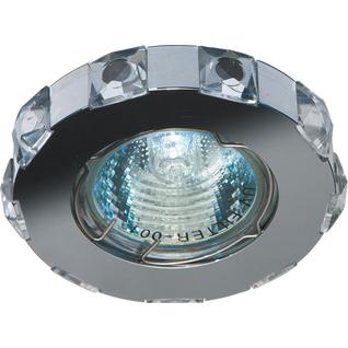 Светильник потолочный, MR16 G5.3 с прозрачным стеклом, хром, DL235 Feron