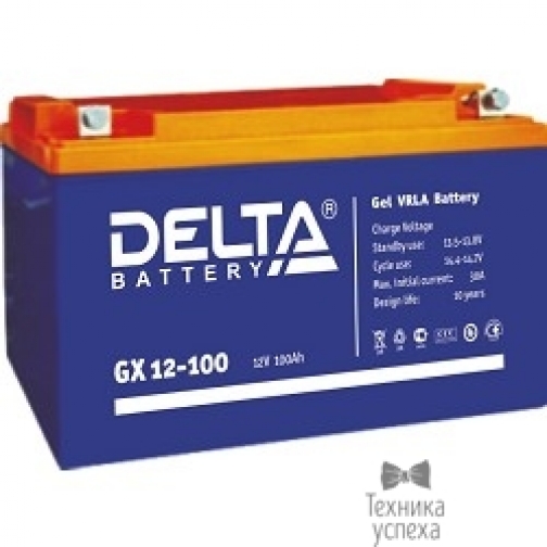 Delta Delta GX 12-100 (100 А\ч, 12В) свинцово- кислотный аккумулятор 6878691