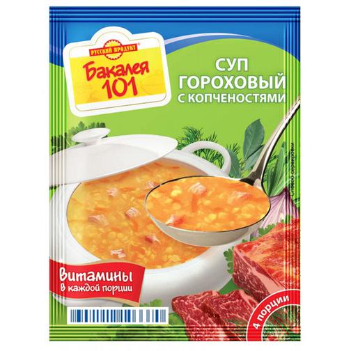 Русский продукт Суп Бакалея 101 Гороховый с копченостями 65г 42500389 1
