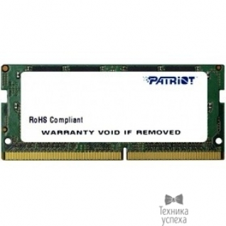 Patriot Patriot DDR4 SODIMM 16GB PSD416G24002S PC4-19200, 2400MHz