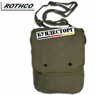 Rothco Сумка-планшет Canvas через плечо, цвет оливковый