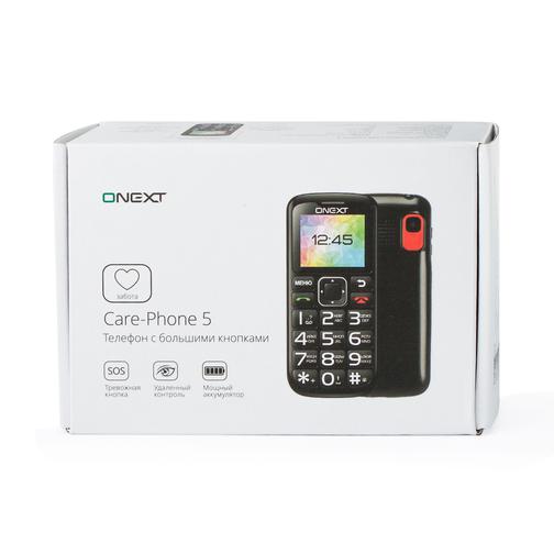 Телефон ONEXT с большими кнопками Care-Phone 5, белый 39468395 2