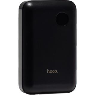 Аккумулятор внешний универсальный Hoco J44-10000 mAh PD+QC3 Mobile Power Bank (USB: 3.6-6.5V/3.0A) Black Черный