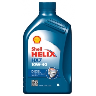 Моторное масло SHELL Helix Diesel HX7 10w-40 1 литр