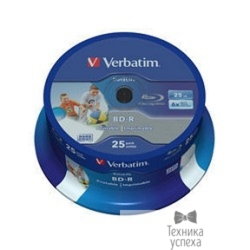 Verbatim Verbatim BD-R 25 GB 6x CB/25 Full Ink Print NO ID (43811) 5799029
