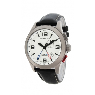 Часы Momentum Vortech GMT Luminous (кожа) Momentum by St. Moritz Watch Corp