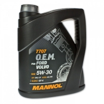 Моторное масло MANNOL 7707 O.E.M. 5W30 4л for Ford Volvo арт. 4036021401522