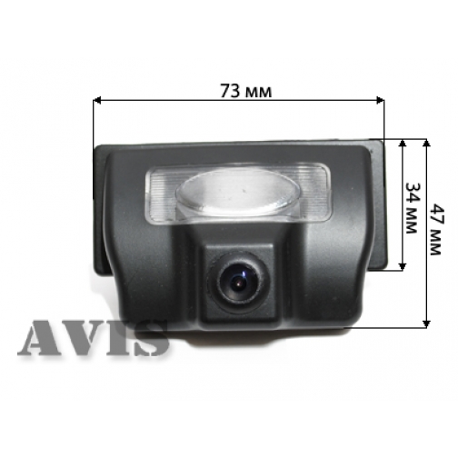 CCD штатная камера заднего вида AVIS AVS321CPR для NISSAN TEANA / TIIDA SEDAN (#064) Avis 832579 2
