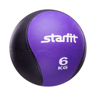 Медбол Starfit Pro Gb-702, 6 кг, фиолетовый