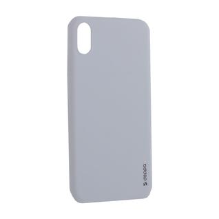 Чехол-накладка силикон Deppa Gel Color Case TPU D-85356 для iPhone XS Max (6.5") 0.8мм Белый