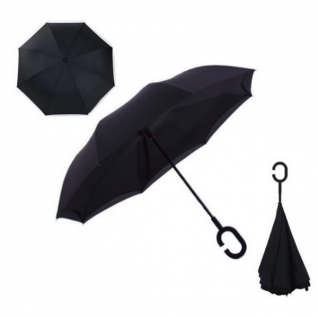 Зонт наоборот Up Brella черный