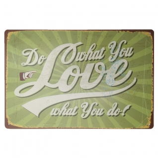 Табличка "Do what you love"