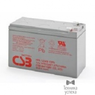 Csb CSB Батарея HRL1234W (12V, 9Ah) (с увеличенным сроком службы 10 лет)