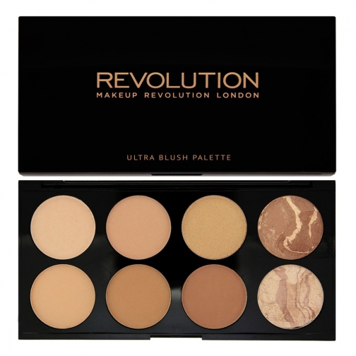 MAKEUP REVOLUTION - Палетка румян Blush & Contour Palette - All about Bronzed 37692013
