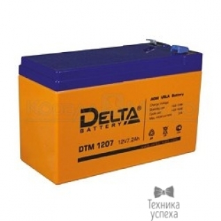 Delta Delta DTM 1207 (7 А\ч, 12В) свинцово- кислотный аккумулятор