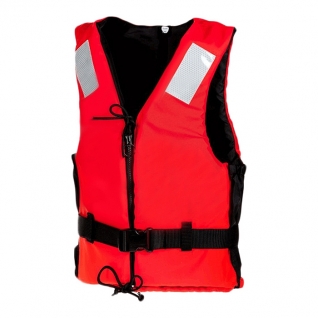 Жилет страховочный Marine Pool Active Zipper Reflex Vest красный 90+ (5000670 90+)