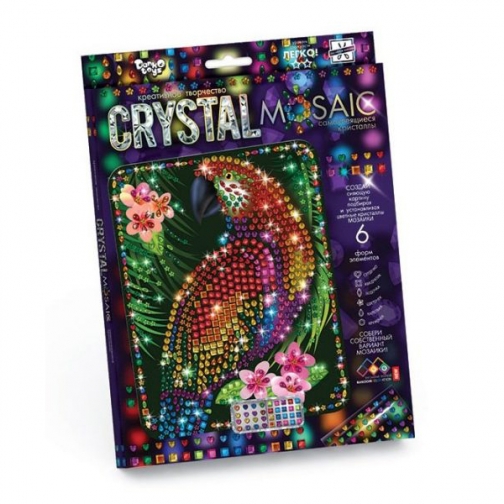 Набор для творчества Crystal Mosaic - Попугай Данко Тойс / Danko Toys 37730657