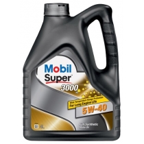 Моторное масло MOBIL Super 3000 X1 5W-40, 4 литра