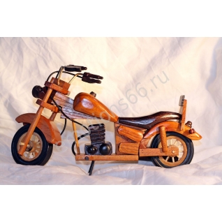 Сувенир из дерева мотоцикл