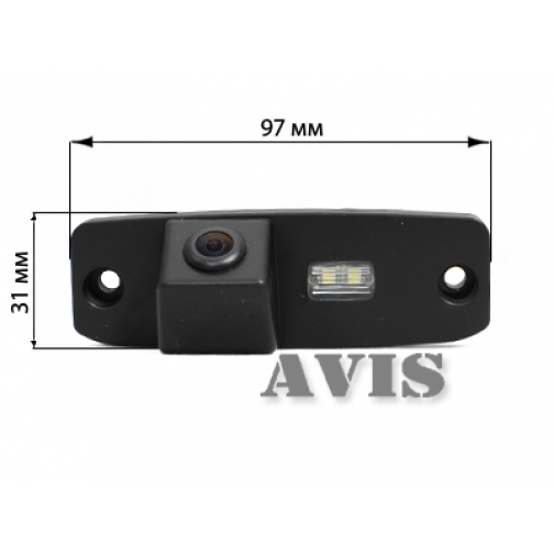 CCD штатная камера заднего вида AVIS AVS321CPR для HYUNDAI ACCENT / ELANTRA(2007-…) / IX 55 / SONATA V (2001-2007) / TERRACAN / TUCSONA (#023) 832754 2