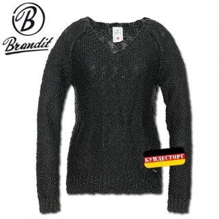 Brandit Свитер Samantha knitted Sweater Brandit schwarz