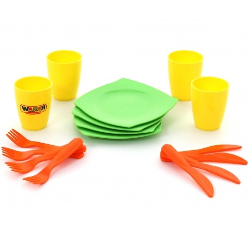 Набор детской посуды столовый на 4 персоны Полесье 37879910