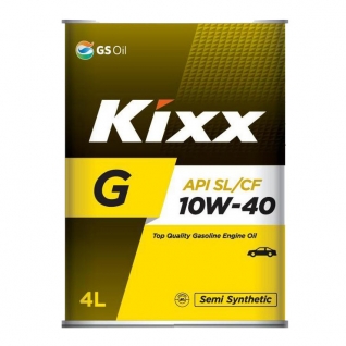 Моторное масло KIXX G SL/CF 10W40 4л