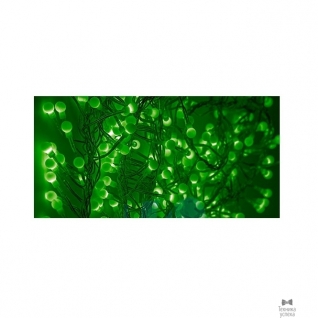 Neon-night Гирлянда "Мишура LED" 3 м прозрачный ПВХ, 288 диодов, цвет зеленый 303-604